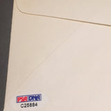 Ernie Banks autographed Gateway envelope