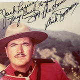 Dick Simmons autographed 5x7 color photo personalized Sgt. Preston JSA certified