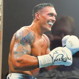 Oleksandr Usyk autographedThe New Heavyweight Champion 8x10 color photo 2 different poses