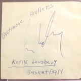 Gus Johnson autographed album page PSA/DNA encapsulated