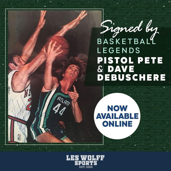 Pistol Pete Maravich autographed 8x10 color magazine photo JSA full letters