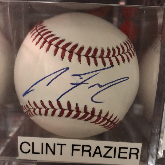 Clint Frazier autographed MLBall - LW Sports