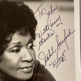 Isabel Sanford autographed 8x10 BxW photo personalized JSA certified