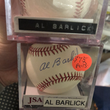 Al Barlick autographed MLBall JSA - LW Sports