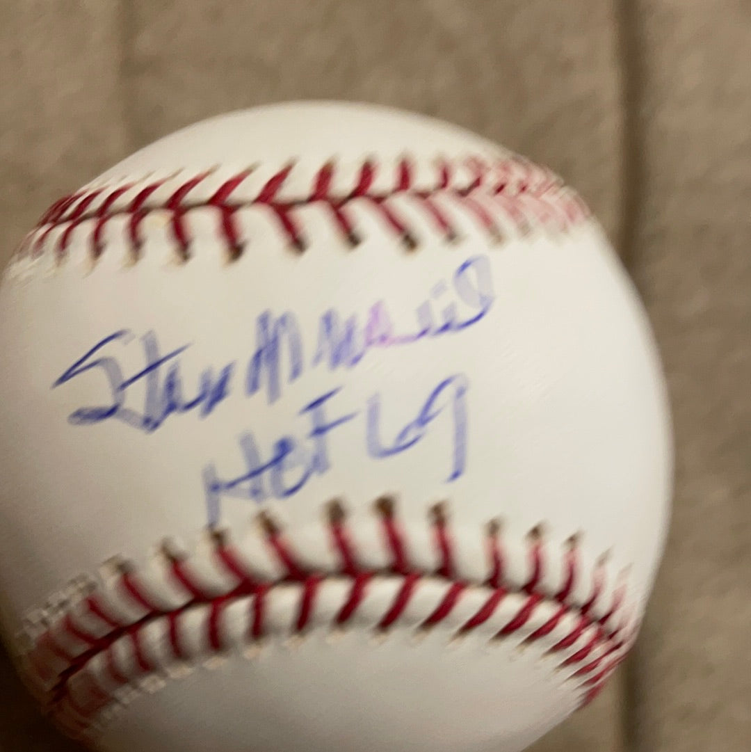 stan musial autograph