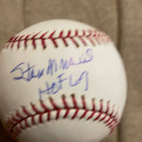 Stan Musial autographed HOF 69 MLBall Steiner