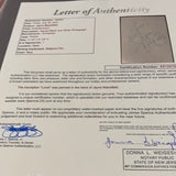 Jayne Mansfield autographed on the back of a 5x7 photo JSA certified