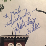 Stephen King autographed 8x10 magazine photo JSA certified