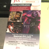 Cheryl Ladd/Tom Kean autographed album JSA certified