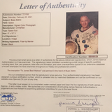 Buzz Aldrin autographed 8x10 color NASA photo JSA certified