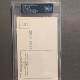 Jimmie Foxx autographed Hall of fame Plaque card PSA encapsulated and graded a 7