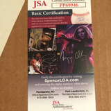 John Carridine/Jack Dodson autographed album page JSA certified