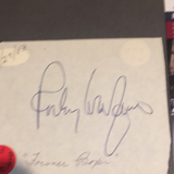 Rocky Graziano autograph album page JSA certified