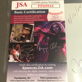 Michael J. Fox/Gordon Thompson autographed album page JSA certified authentic