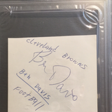 Mickey Mantle autographed album page PSA/DNA encapsulated