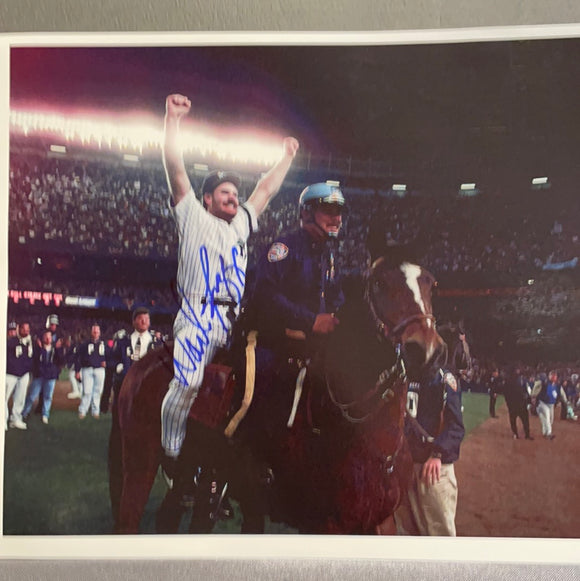Wade Boggs autographed 8x10 color photo Yankees
