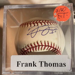 Frank Thomas autographed MLB baseball. JS certified.
