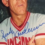 Sparky Anderson autographed 8x10 color photo