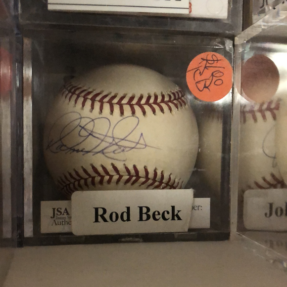 Rod Beck autographed MLB Baseball
