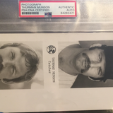 Thurman Munson autographed 8x10 BxW photo PSA/DNA encapsulated