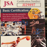 Chuck Scarborough autographed 8x10 BxW photo personalized JSA certified