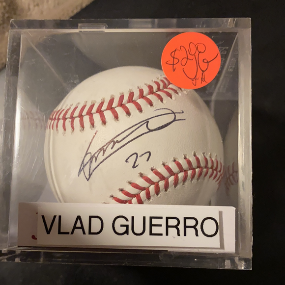 Vladimir Guerrero Jr. autographed MLBall JSA - LW Sports