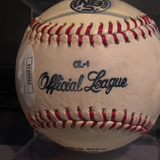 Ernie Harwell autographed Official League Baseball JSA cey