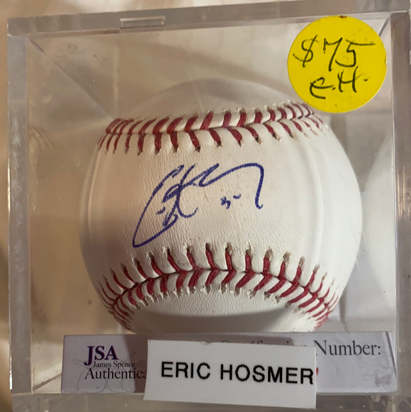 Eric Hosmer autographed MLB baseball