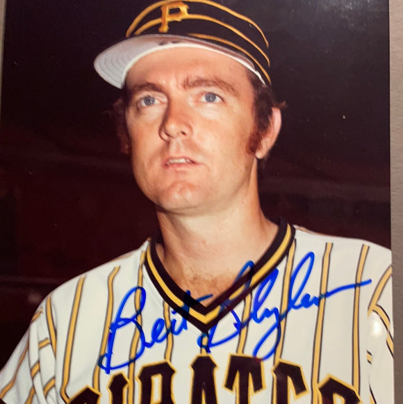 Bert Blyleven autographed 8x10 color photo