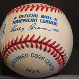 Fred Chicken Stanley autographed JSA certified MLB baseball