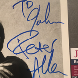 Peter Allen autographed 8x10 BxW photo JSA certified