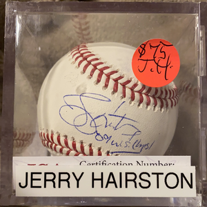 Jerry Hairston autographed MLB Baseball WSC 09