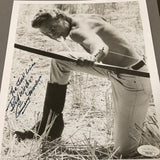 Guy Madison autographed 8x10 BxW photo personalized and JSA certified