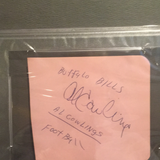 Jerry Patton/Al Cowlings autographed album page PSA/DNA encapsulated
