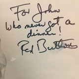 Red Buttons autographed 8x10 BxW photo JSA certified
