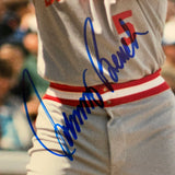 Johnny Bench autographed 8x10 color photo