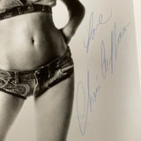 Cheri Caffaro autographed 8x10 BxW photo personalized JSA certified