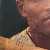 Roberto Clemente autographed 8 x 10 color magazine page. Gem mint perfect 10 autograph psa Dna in capsulated
