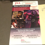 Ozzy Osbourne/David Lewis autographed album page JSA certified