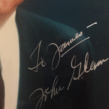 John Glenn autographed 8x10 color photo JSA certified