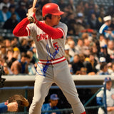Johnny Bench autographed 8x10 color photo