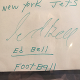 Joe Namath autographed album page PSA/DNA encapsulated