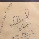 John McLellan autographed album page PSA/DNA encapsulated