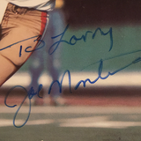Joe Montana autographed 5. 1/2 by 8 1/2 color photo JSA certified