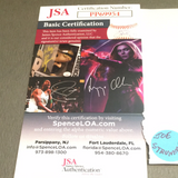 Joe Strummer autographed album page JSA certified