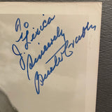 Buster Crabbe autographed 8x10 BxW photo JSA certified