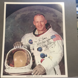 Buzz Aldrin autographed 8x10 color NASA photo JSA certified