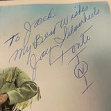Jay Silverheels autographed 8x10 color photo personalized JSA certified