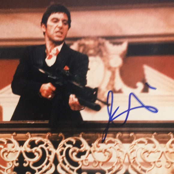 Al Pacino autographed 8x10 color photo from Scarface in person autograph JSA