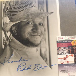 Red Foxx autographed 8x10 BxW photo JSA certified